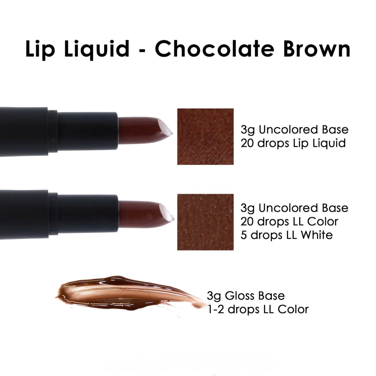 Lip liquid Colorants 唇用色液 (10ml)