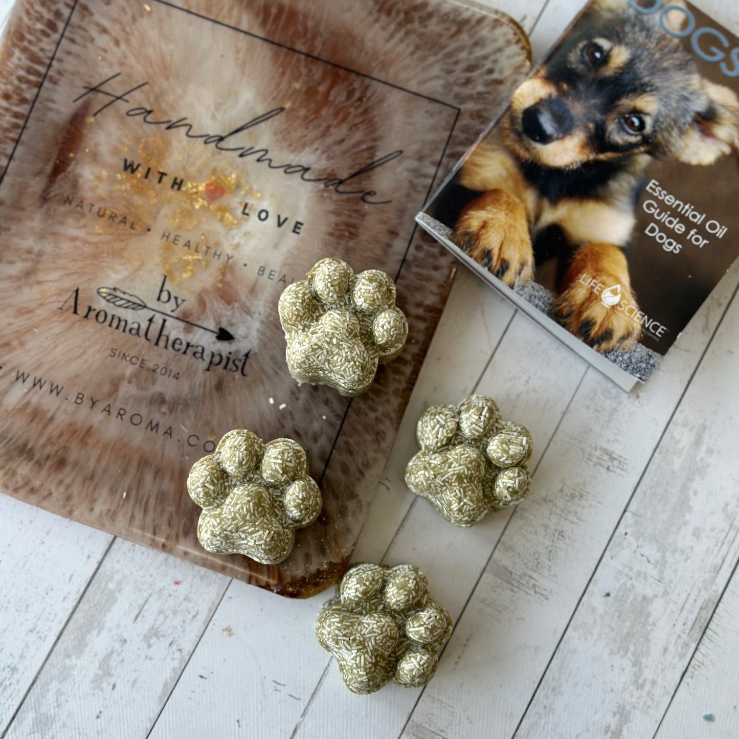 Anti-allergic deodorant shampoo bar for paws毛孩專用抗敏除臭潔毛餅 (50g/件)