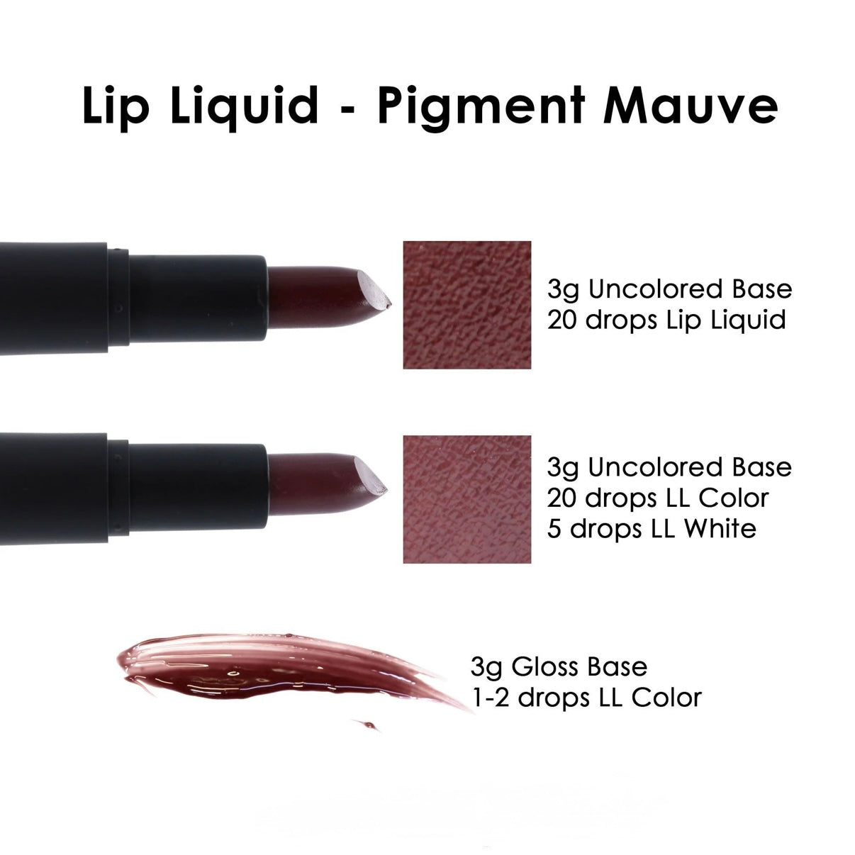 Lip liquid Colorants 唇用色液 (10ml)
