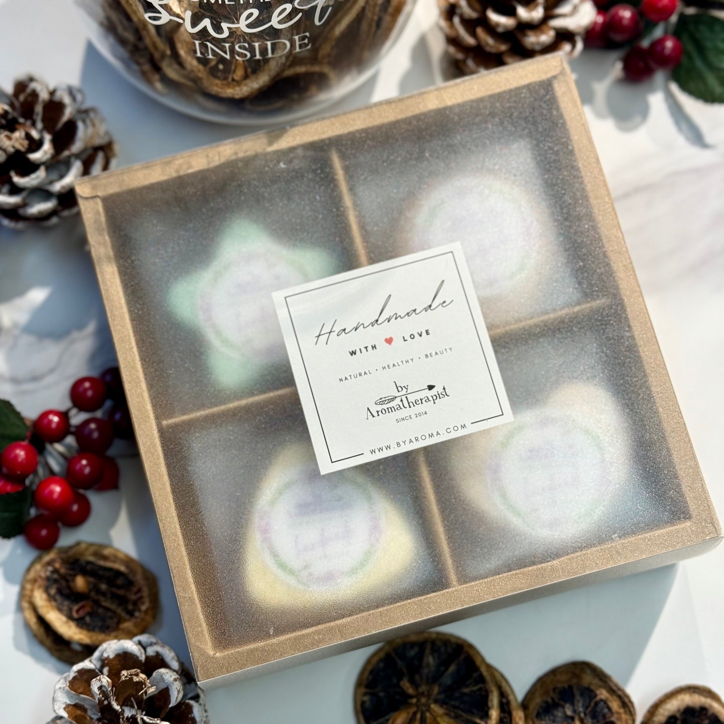 Shampoo Bars 4 pcs Gift Box 一套四件洗髪餅禮盒(70gx4)