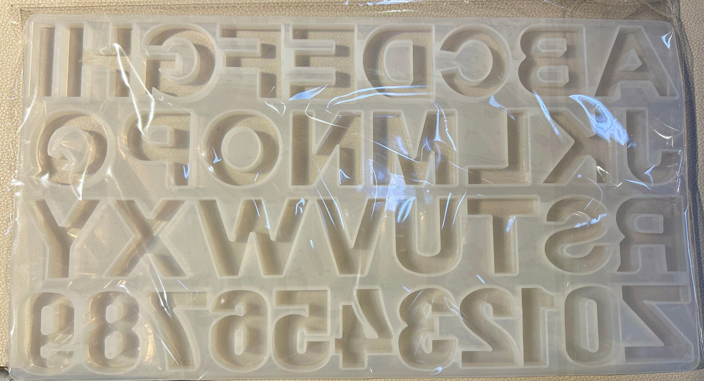 Alphabet Mould 字母模 (正面/反面) - Discover Health & Lifestyle Asia