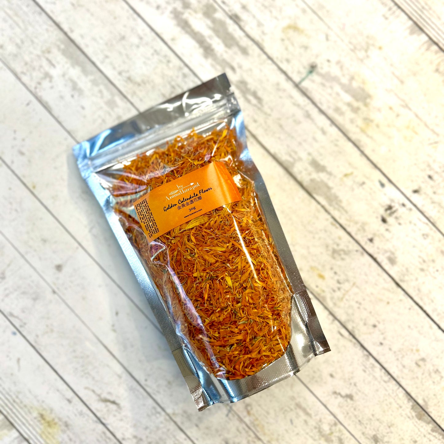 Golden Calendula Flower 金黃金盞花瓣(30g)