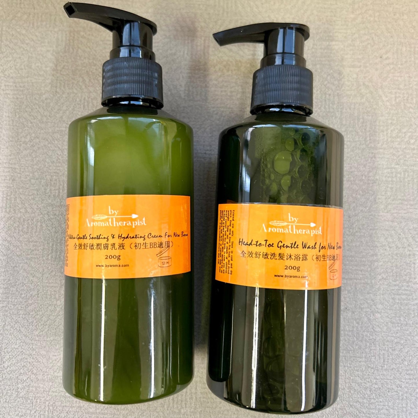 Newborn Soothing & Moisturizing Set 初生BB保濕舒敏孖寶(200ml)