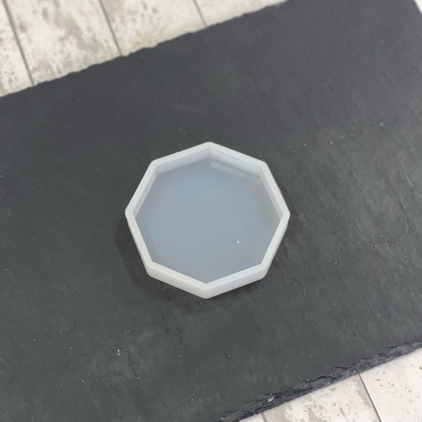 Hexagon Silicone Mould 滴膠/礦香石八角形杯墊模