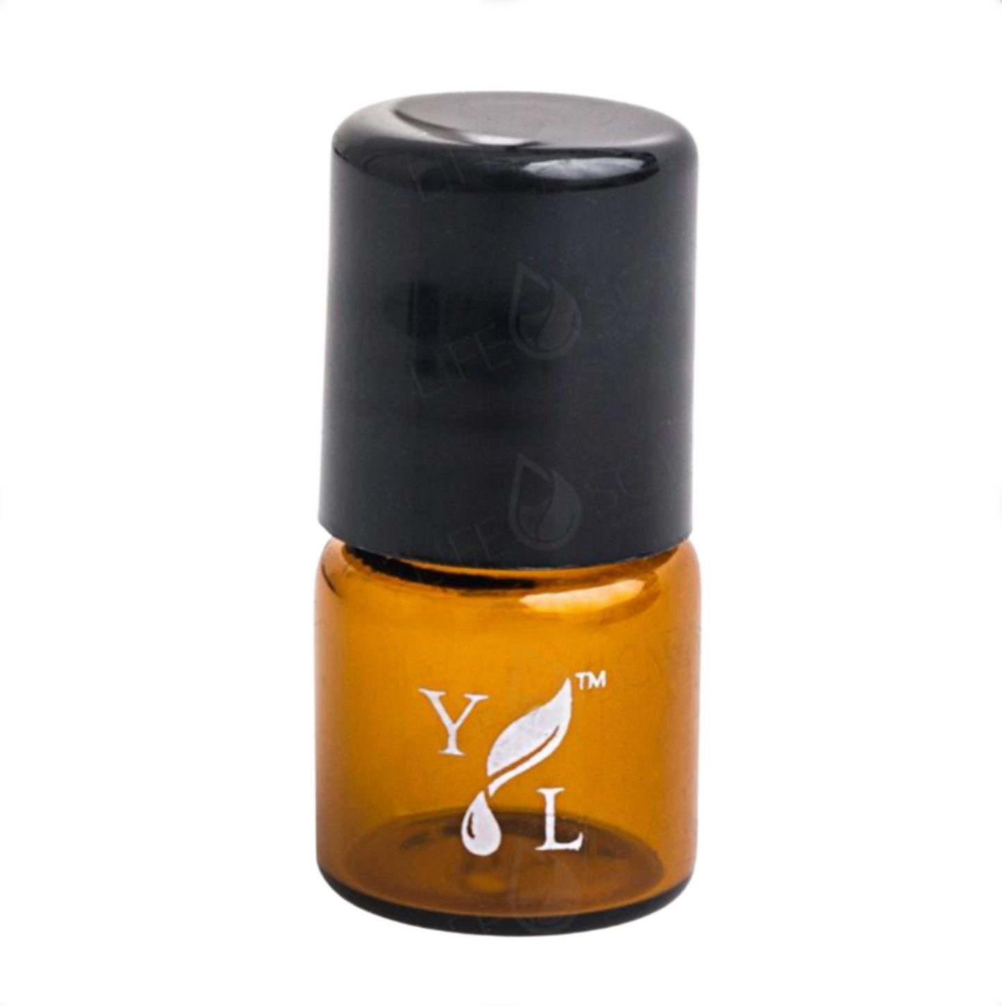 1 ml Amber Glass Bottle with Steel Ball Roll-on (12-pack) Branded - Discover Health & Lifestyle Asia
