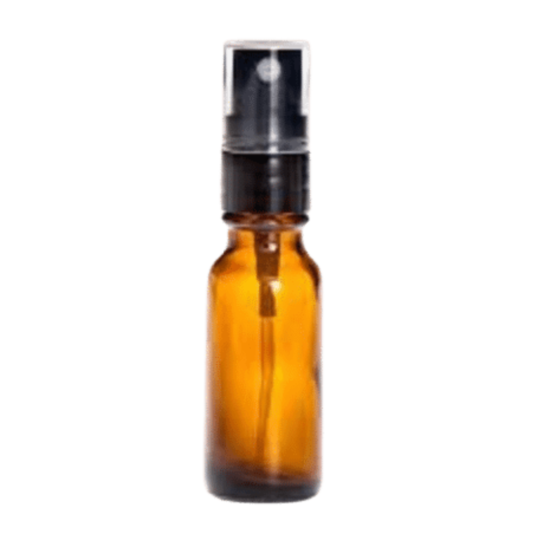 1/2 oz (15ml) Amber Glass Bottles with Pump Sprayers (6-pack) - Discover Health & Lifestyle Asia