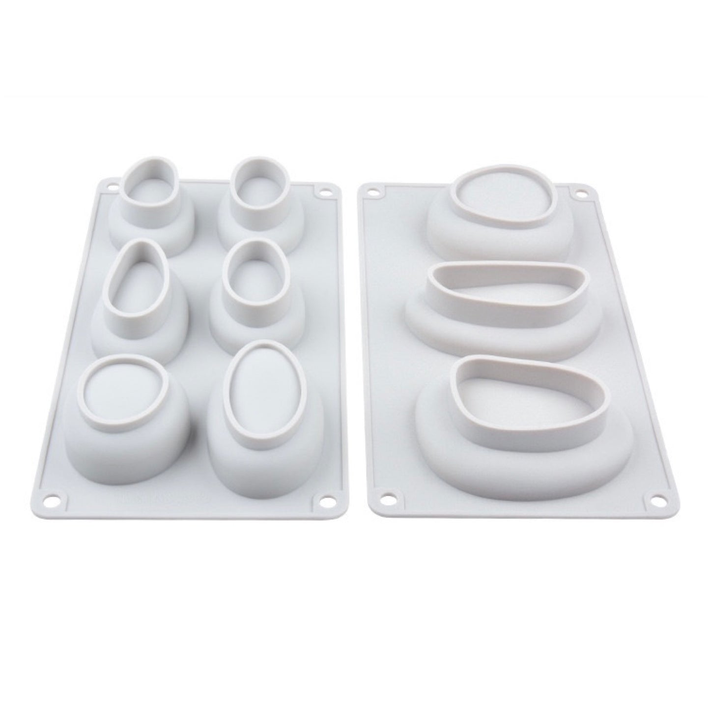 Stone Shaped Soap Making Mould 石頭形狀矽膠模(3連/6連)