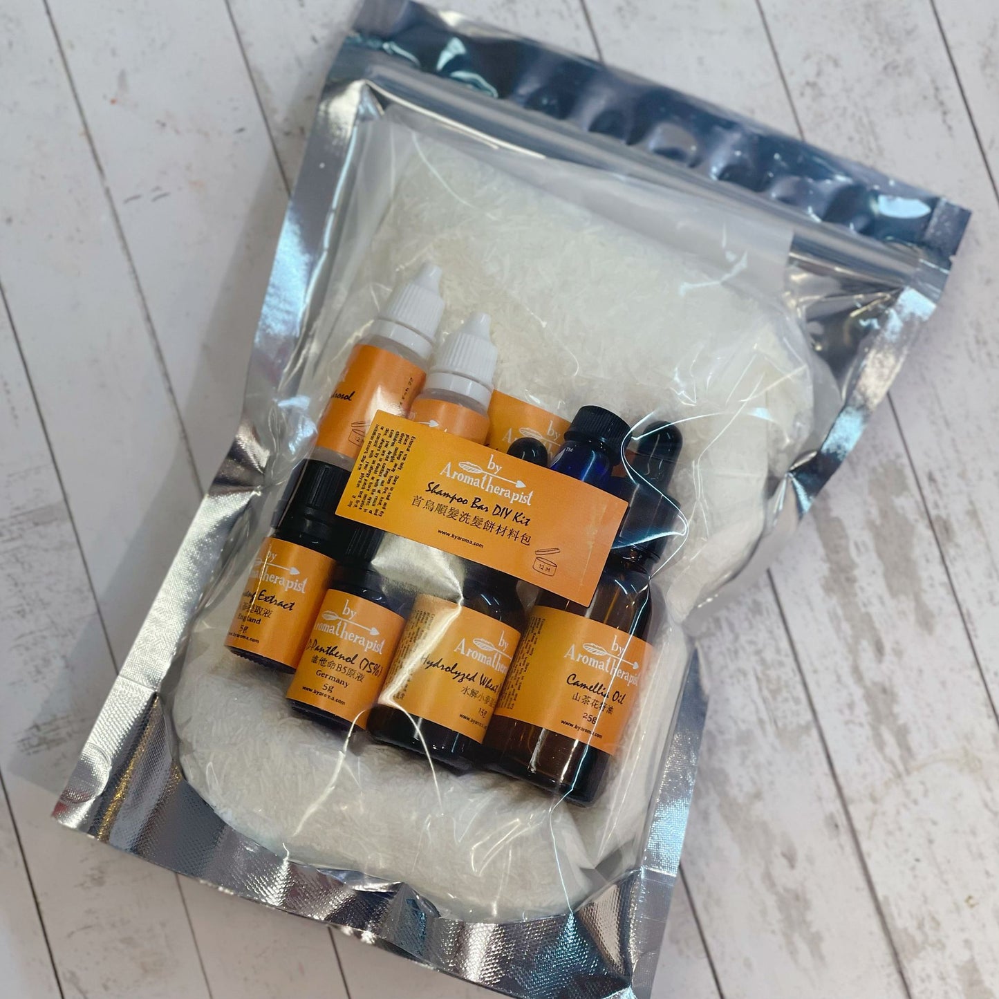 Shampoo Bar DIY Kit 首烏順髪洗髪餅材料包(成品500g)