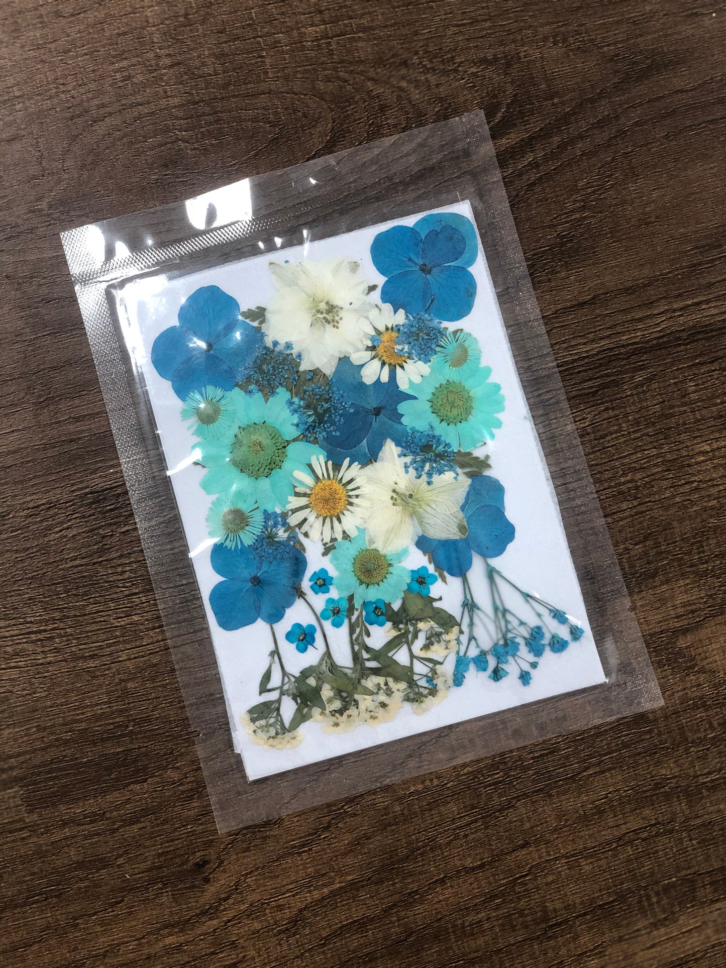 Natural dried flower embossing package 天然乾花壓花組合包