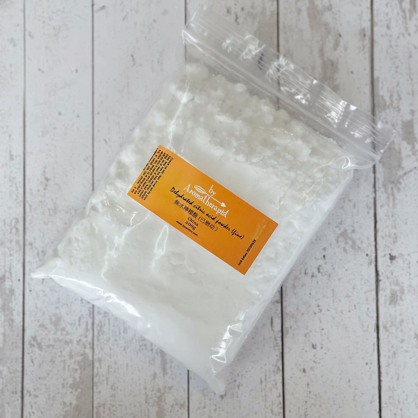 Dehydrated citric acid powder (fine) 200g 無水檸檬酸 (已磨幼) 200克