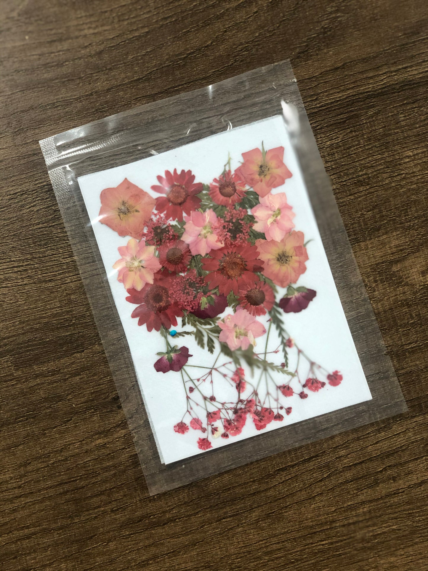 Natural dried flower embossing package 天然乾花壓花組合包