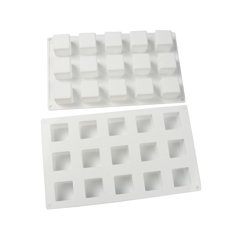 Cube Mould 矽膠15連正方體模