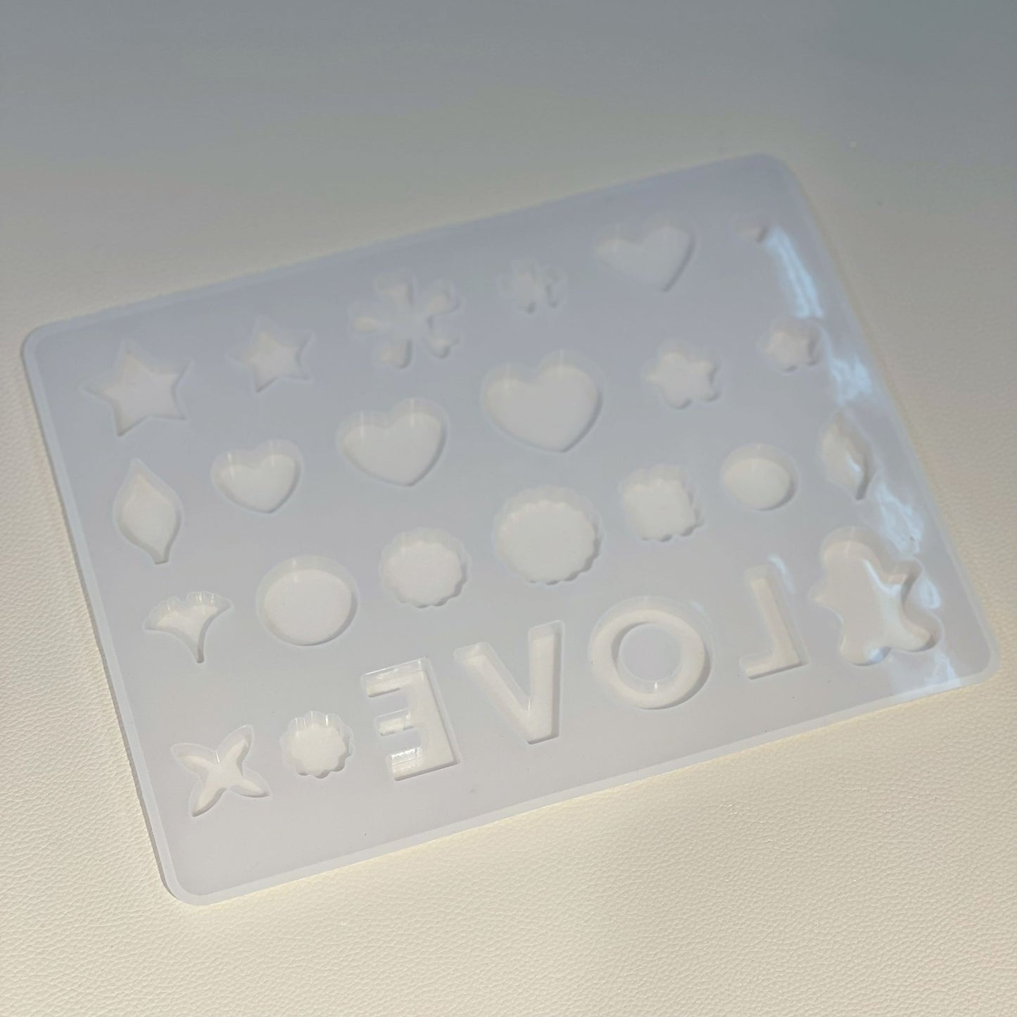 Love letter heart pattern mould Love字母愛心圖案模