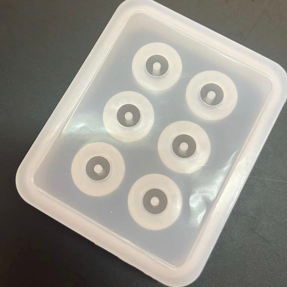 Crystal Epoxy Bead Mould with Hole 水晶滴膠珠子模具帶孔