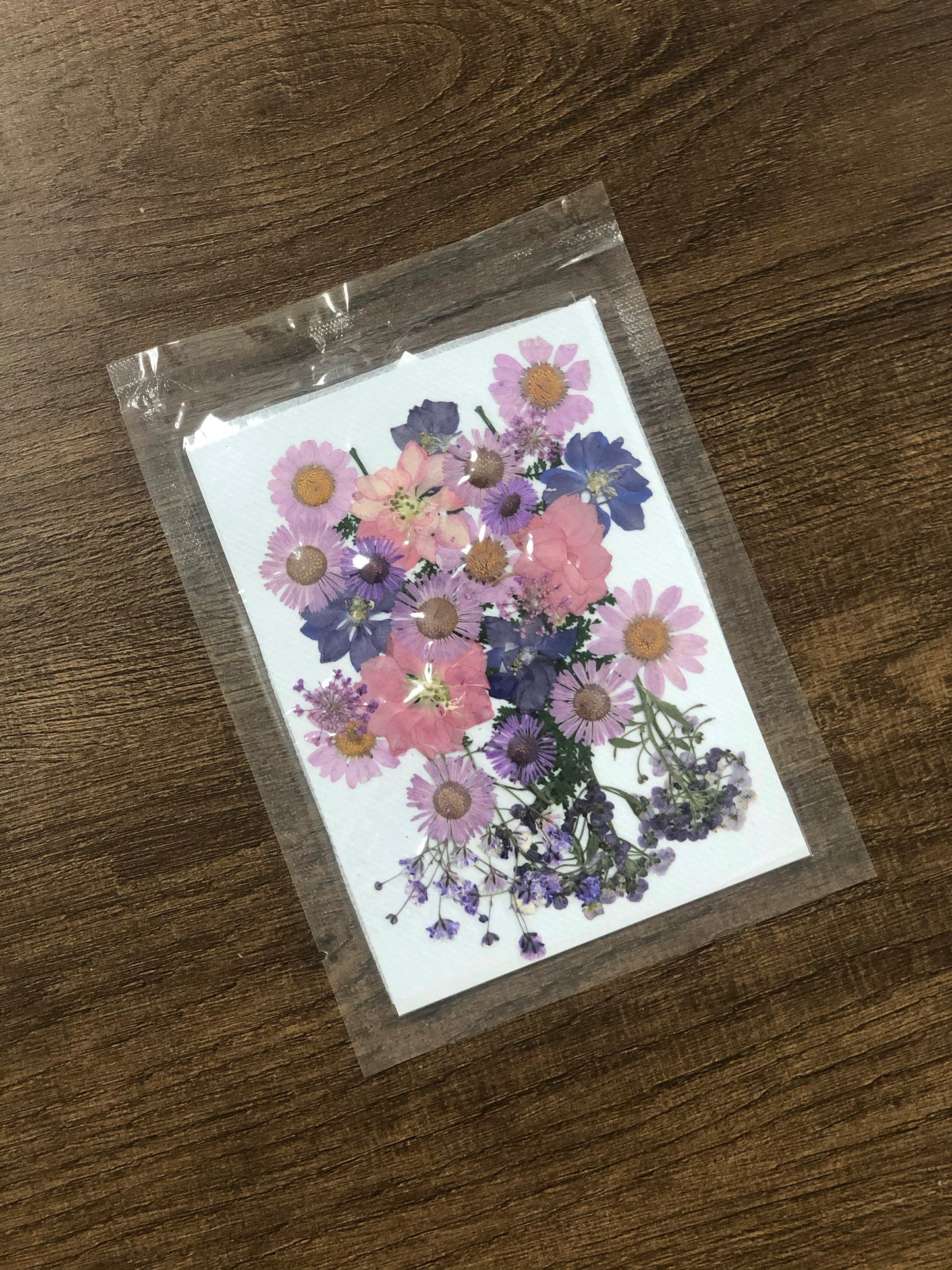 Natural dried flower embossing package 天然乾花壓花組合包