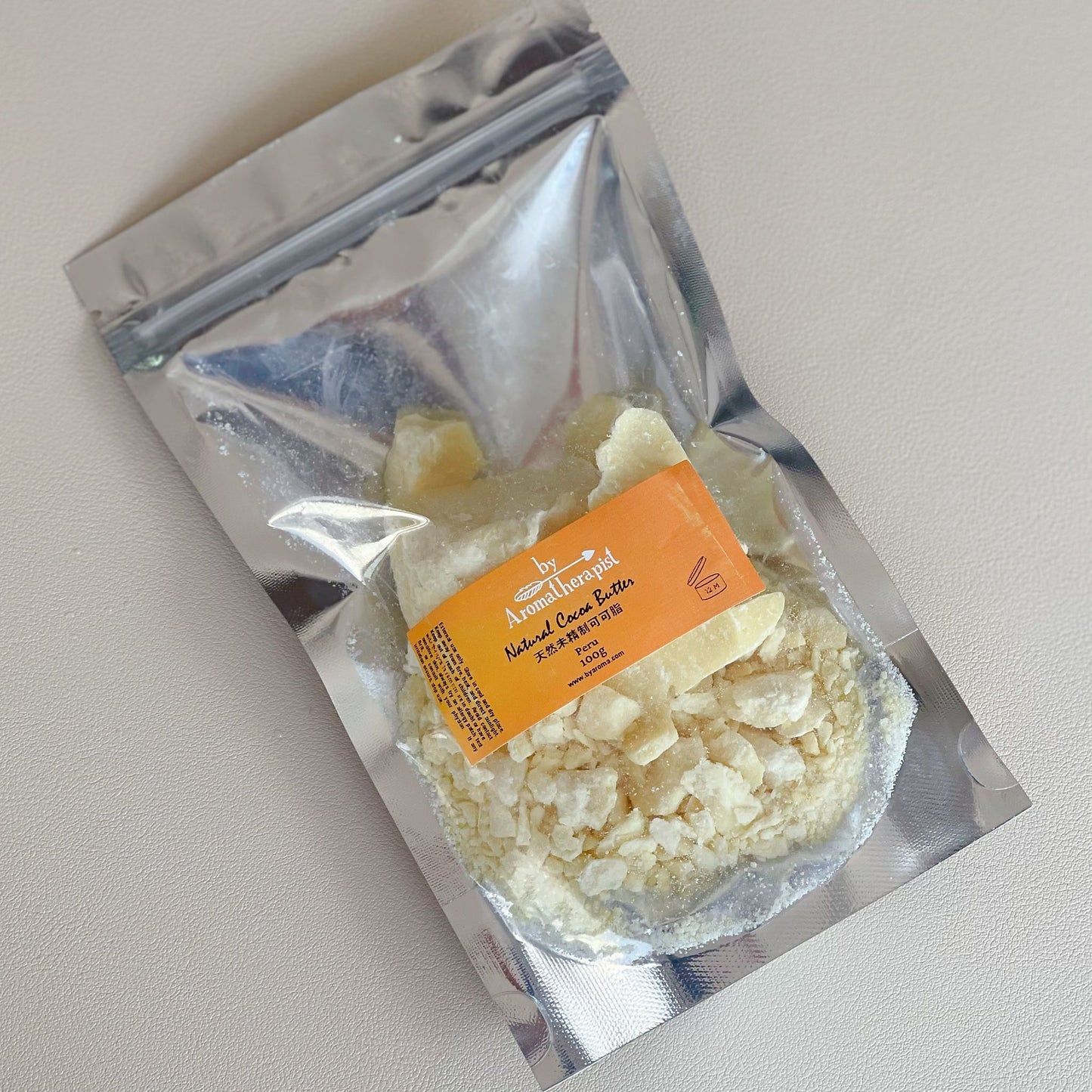 Natural Cocoa Butter 天然未精制可可脂(100/200g)