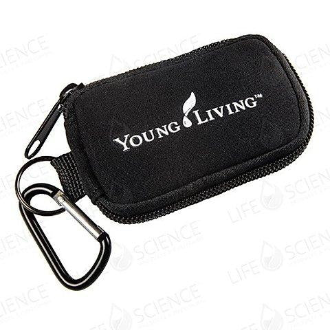 Aroma Tote 2-ml x 8 Bottles Keychain Pouch (Black) - Discover Health & Lifestyle Asia