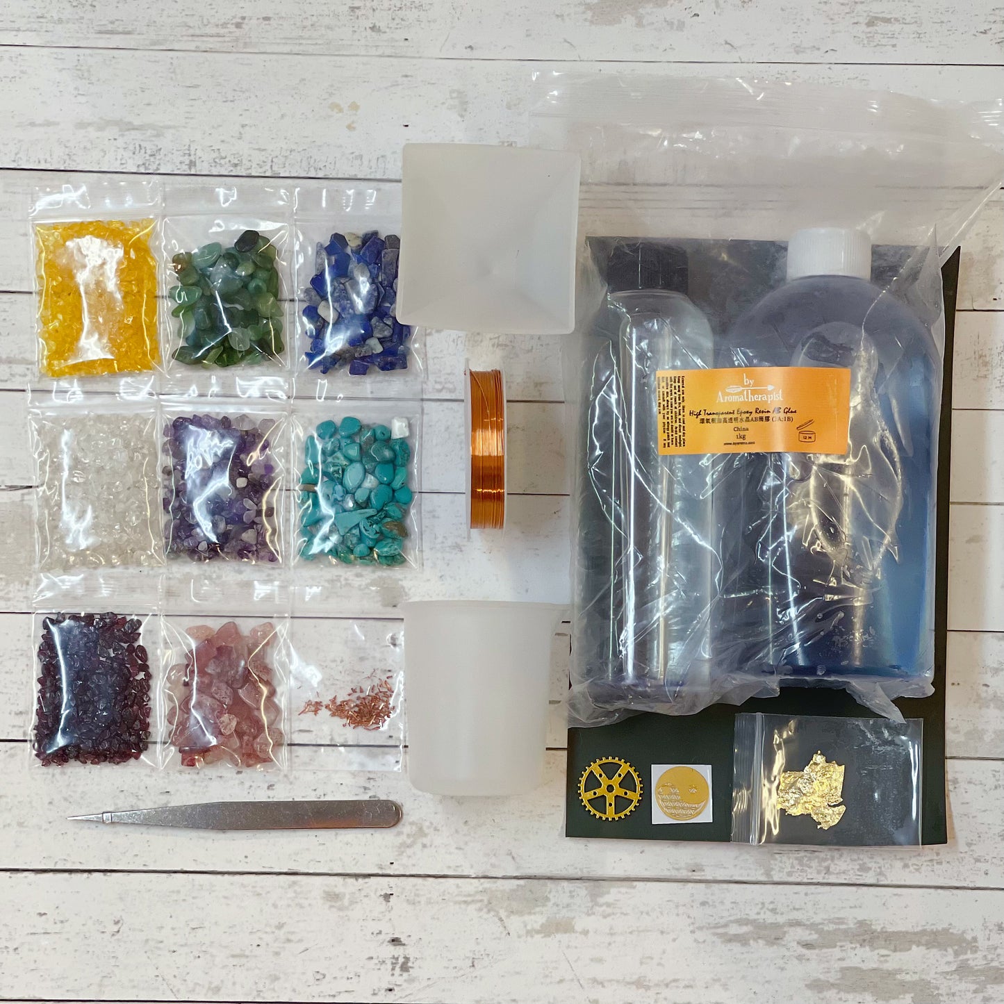 水晶能量金字塔工具及材料套裝