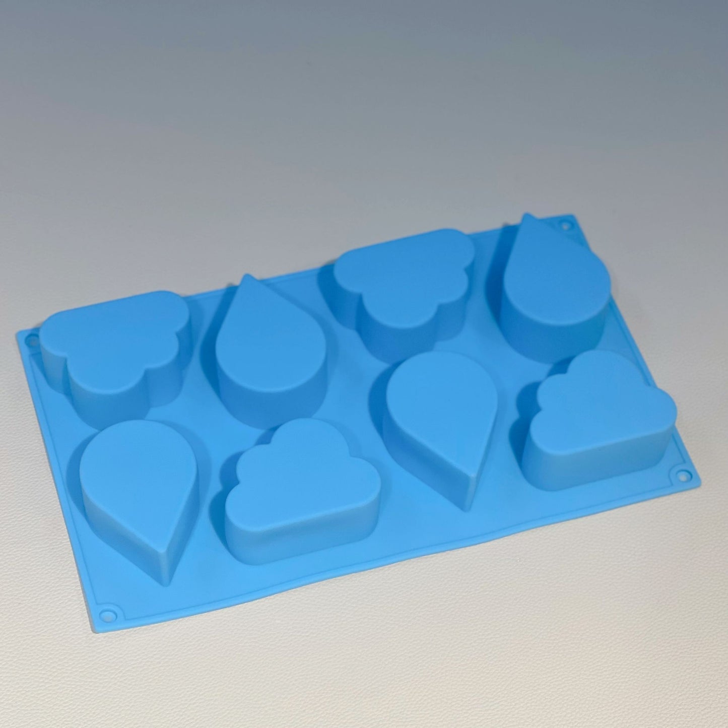 Cloud & water drop mould 雲朵水滴矽膠模