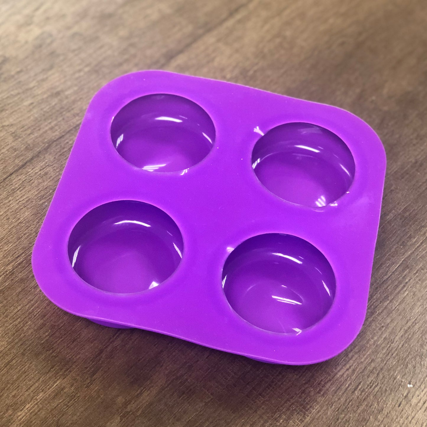 Four Circle Soap Making Mold 四穴正圓矽膠模 - Discover Health & Lifestyle Asia
