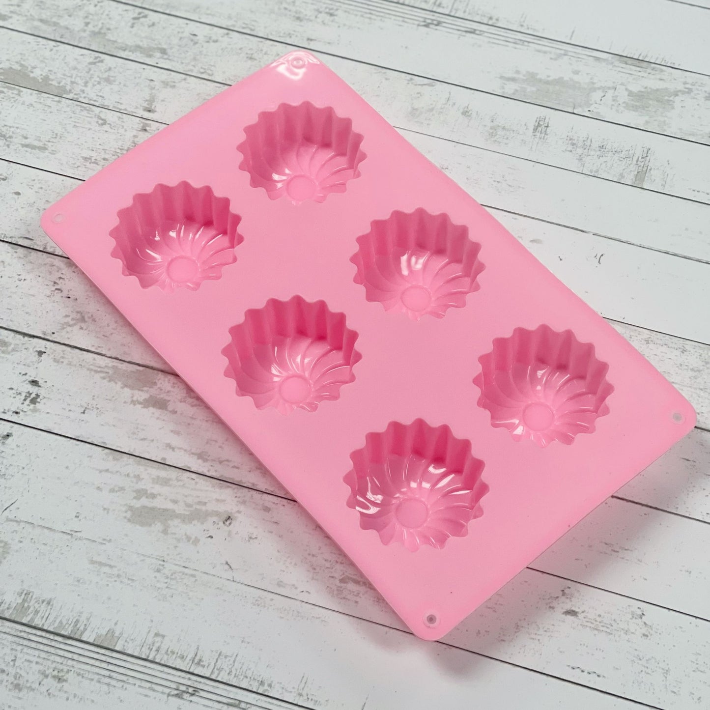 Six Marguerite Soap Making Mould 六穴雛菊矽膠模