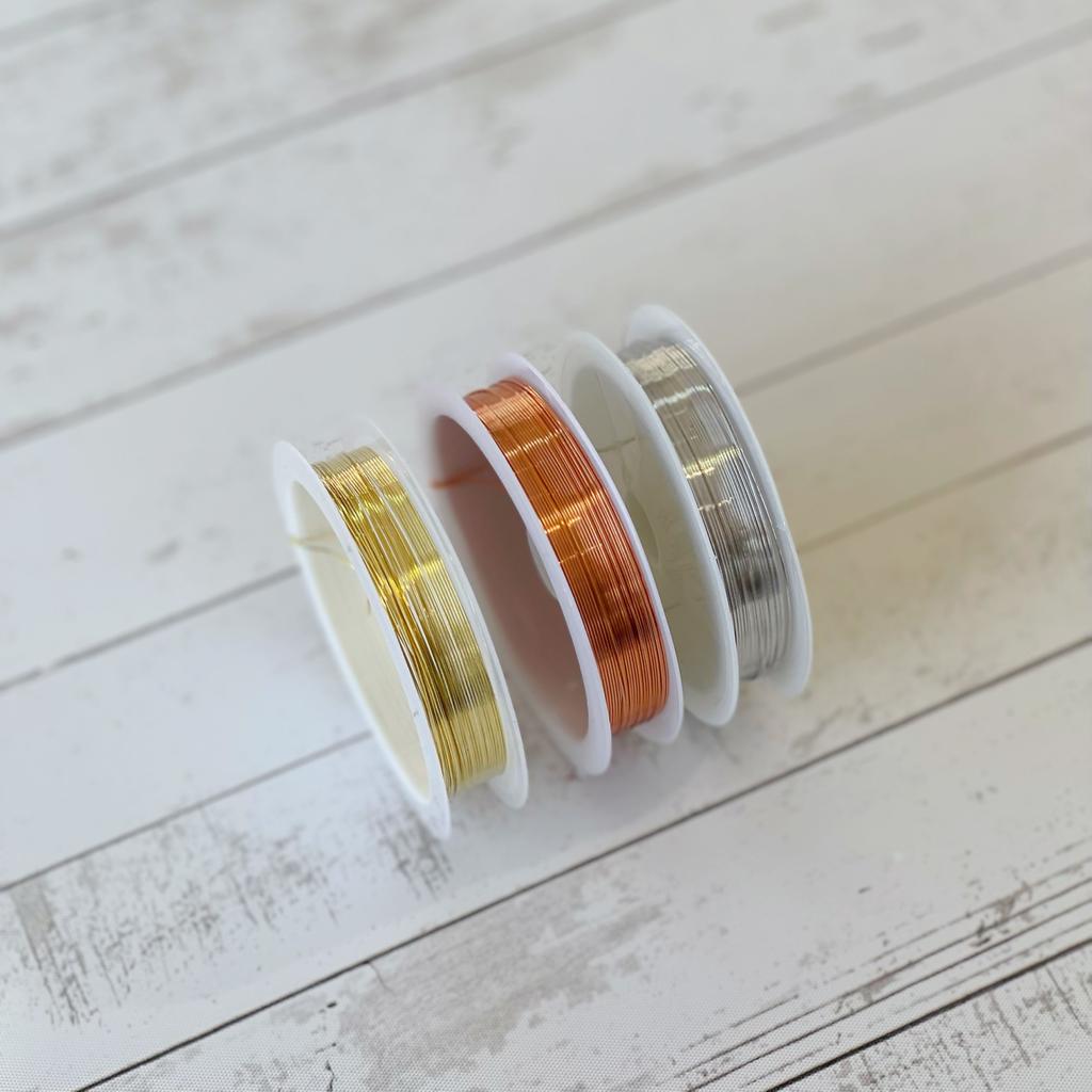 0.5mm Bronze wire for Handcrafting 首飾專用銅線 (5M)