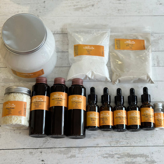 IAAA Skincare Ingredients Package (Additional)
 護膚品課程附加材料套裝￼