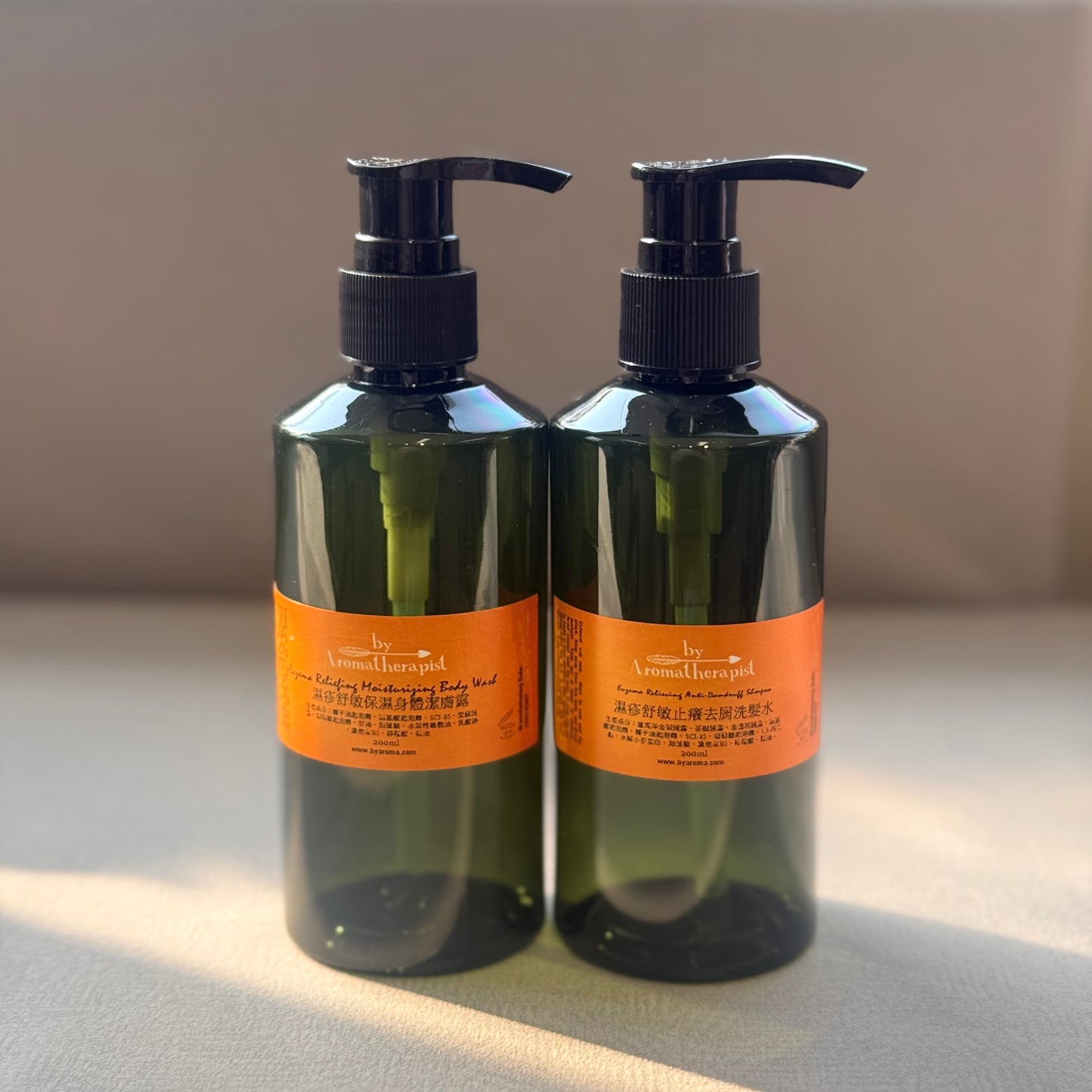 Eczema Relieving Shampoo and Body Wash Combo濕疹舒敏洗髮沐浴露孖寶(200ml/500ml) - Discover Health & Lifestyle Asia