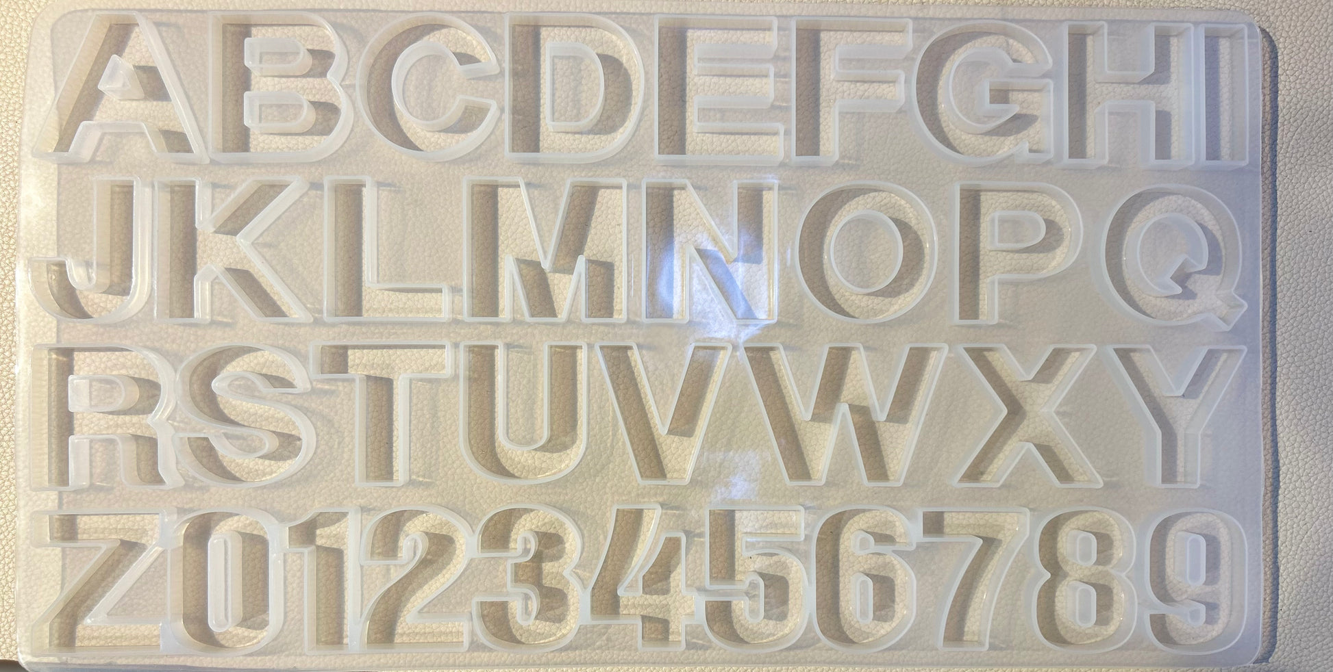 Alphabet Mould 字母模 (正面／反面) - Discover Health & Lifestyle Asia