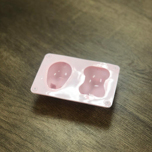 Pig & Rabbit Shaped Soap Making Mould 小豬小兔形矽膠模