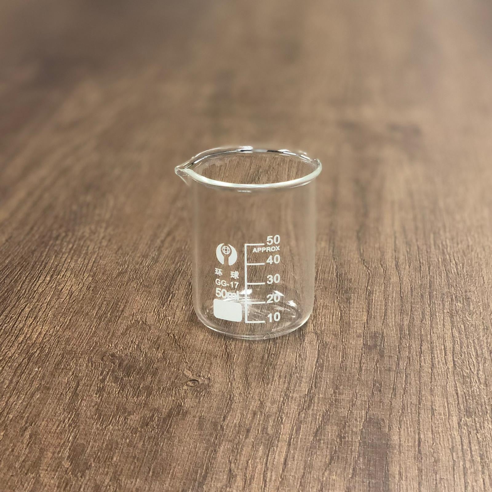 Glass Beaker (5ml, 10ml, 25ml, 50ml, 100ml, 250ml, 500ml, 1000ml) - Discover Health & Lifestyle Asia