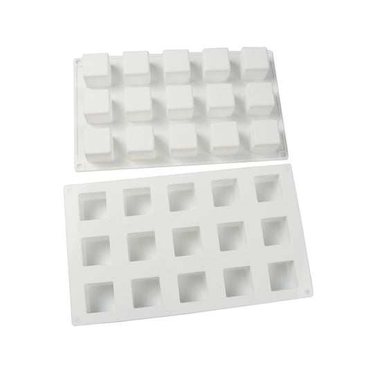 Cube Mould 矽膠15連正方體模
