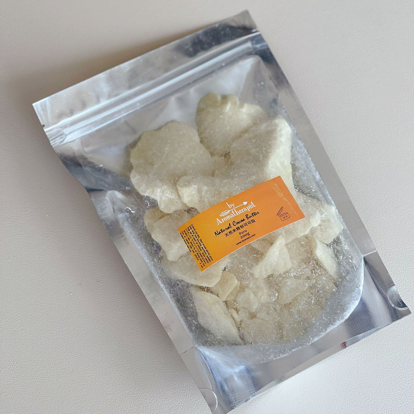 Natural Cocoa Butter 天然未精制可可脂(100/200g)