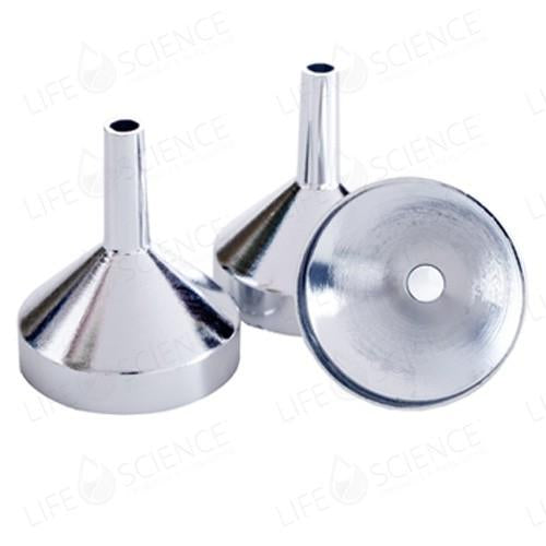 25 x 32 Small Silver Coloured Metal Funnel (3 pack) 25 x 32毫米細銀色漏斗(3 件裝）