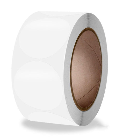 500 roll transparent round stickers (diameter 38mm)   500個卷裝透明圓貼紙（直徑38mm)